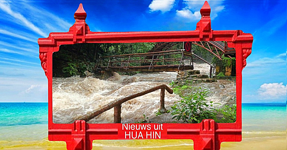 De Pala-U-waterval in de provincie Phetchaburi is tot nader order gesloten