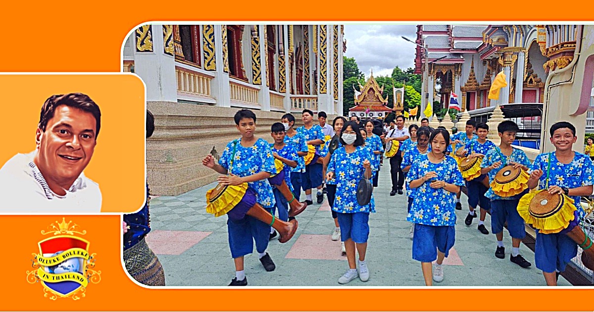 School in Oost Thailand markeert dit weekend de boeddhistische feestdagen