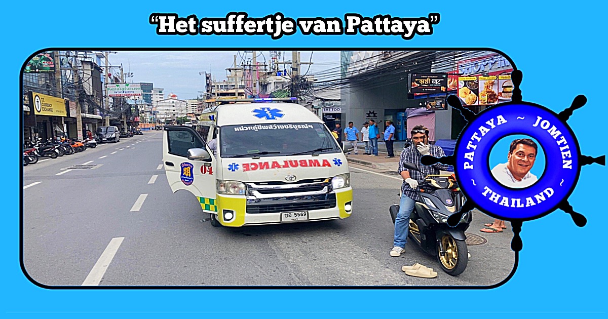 Chinese valt in Pattaya uit een bath-busje en overlijdt