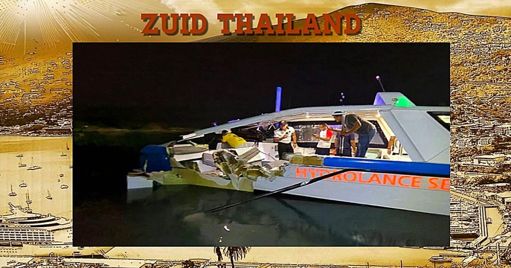 Twee speedboten voeren bij Koh Samui frontaal op elkaar, waarbij één persoon het leven liet
