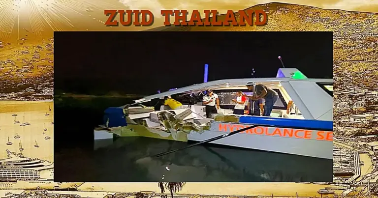 Twee speedboten voeren bij Koh Samui frontaal op elkaar, waarbij één persoon het leven liet