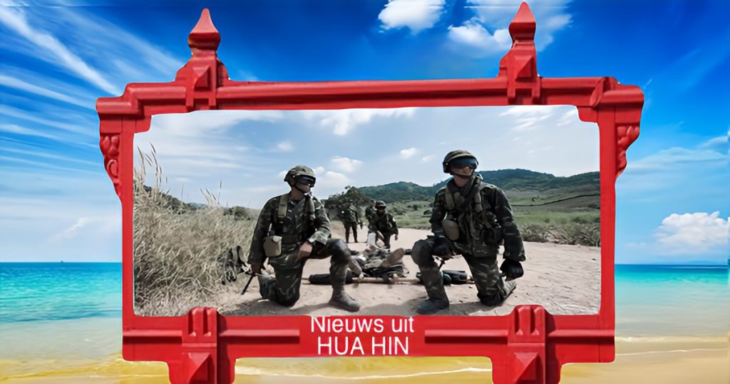 Komende tijd zullen er in Hua Hin tijdens aangekondigde militaire trainingsoefeningen knallen van explosies te horen zijn