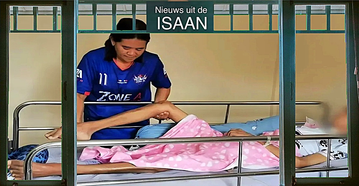 Wanhoop in Buriram, moeder spaart het eten uit de mond voor de zorg die haar zoon nodig heeft