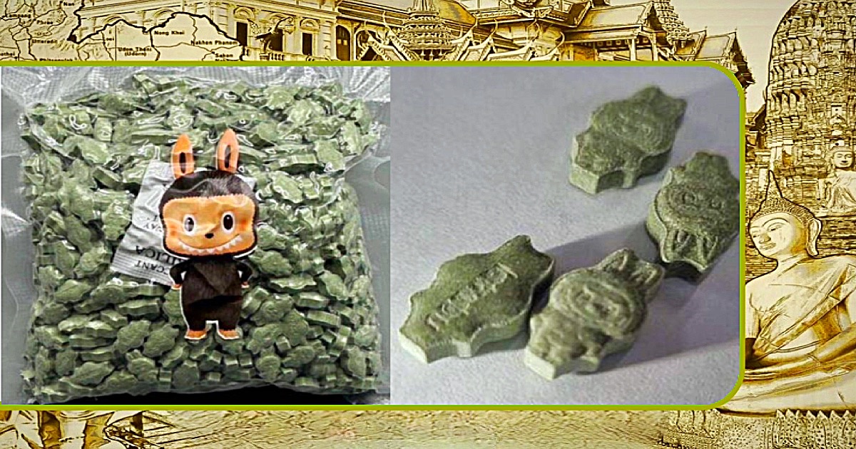 Politie in Noord-Thailand heeft een drugsnetwerk opgerold, dat XTC in de vorm van populaire Labubu-speelgoed verhandelde 