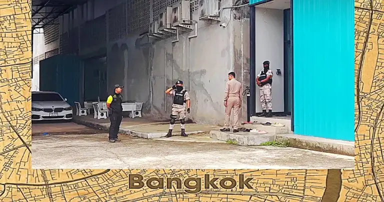 DSI rolt in Bangkok een illegaal stream -bedrijf op, welke achter in een autowasstraat was gevestigd