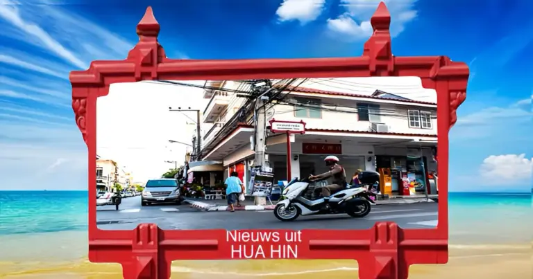 De gemeente Hua Hin waarschuwt voor boetes voor het beschadigen van openbare eigendommen