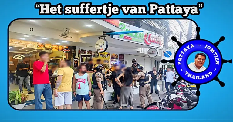 Inwoners van Pattaya eisen méér veiligheid op straat
