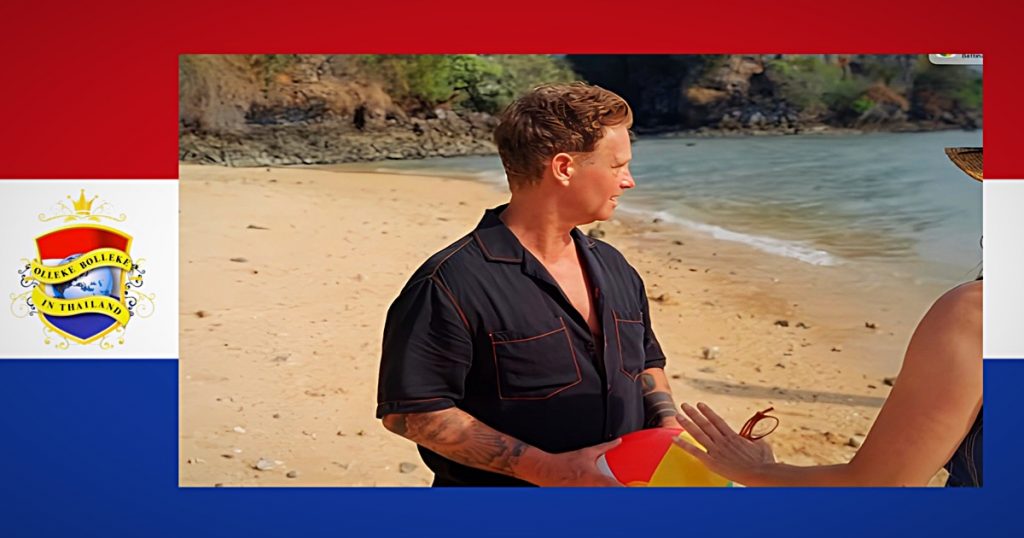 Naakte Danny de Munk gedraagt zich ‘respectloos’ in Thailand