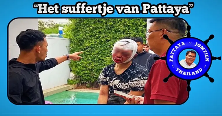 Inbreker in Pattaya na een reeks inbraken door boze bewoners in elkaar geslagen 