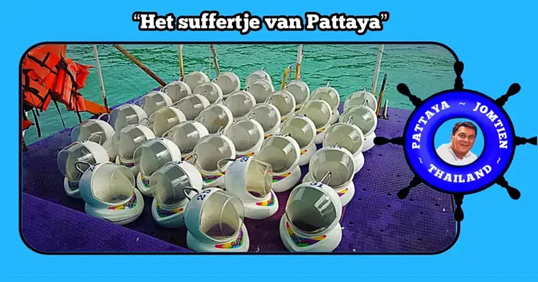 Indiase toerist raakt gewond tijdens Sea Walker toer, de politie van Pattaya doet onderzoek 