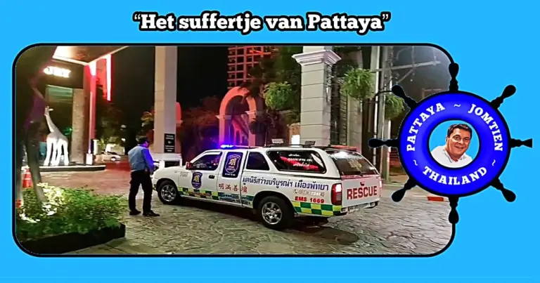 Russische vrouw springt in Pattaya na ruzie met haar man van het balkon haar dood tegemoet