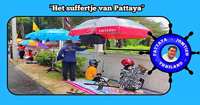 Vrijwilligers verfraaien de kleuterschool in Pattaya met kleurige  muurschilderingen