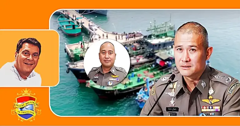 Hoofdcommissaris van de Thaise marinepolitie in Sattahip geschorst wegens onderzoek naar diesel smokkelboten