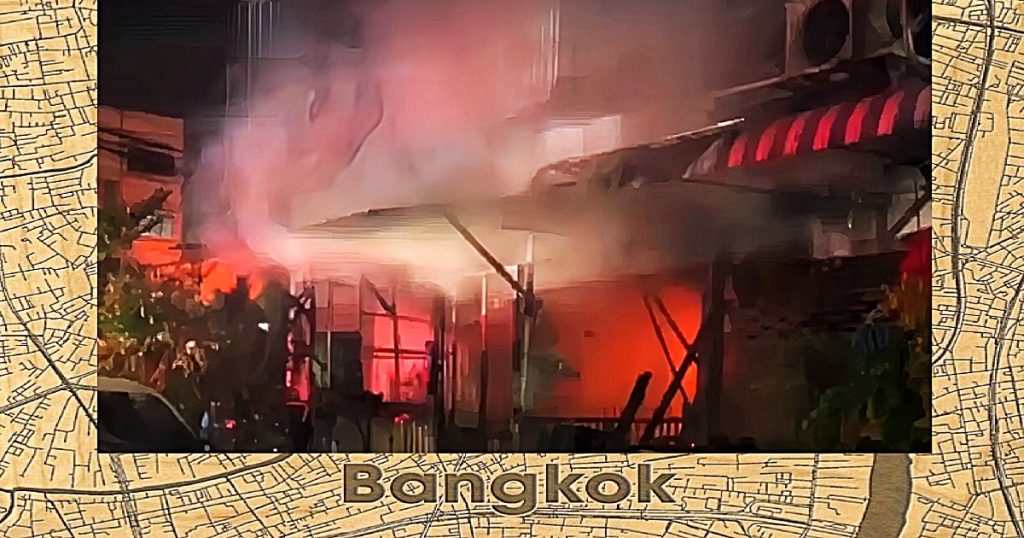 Bij een brand in een winkel in de hoofdstad van Thailand kwamen 21 katten om het leven