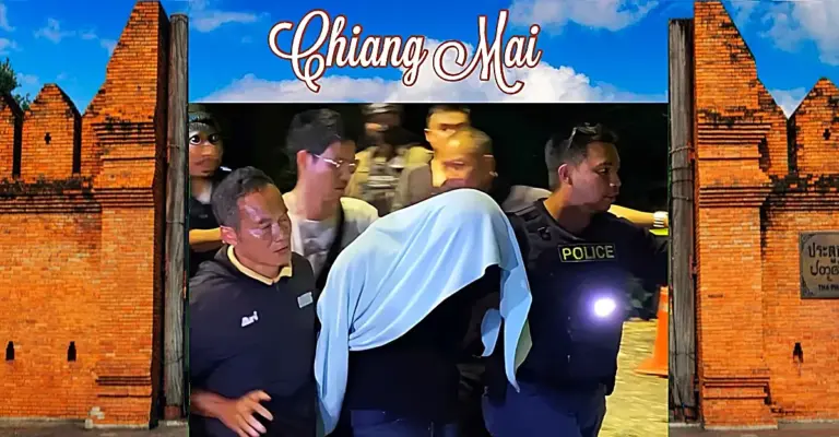 Man uit Chiang Mai vermoordt taxichauffeur en berooft goudwinkel met gebruik van de taxi