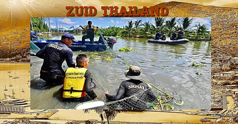 Samut Sakhon zet alles op alles om de invasie van Zwartkin Tilapia uit het ecosysteem tot te halen 
