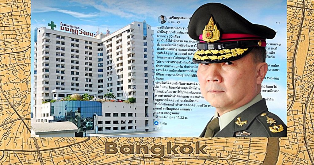 Ziekenhuisdirecteur in Thailand mept een rokende patiënt in het ziekenhuis, maar toont geen berouw van het toegepaste geweld