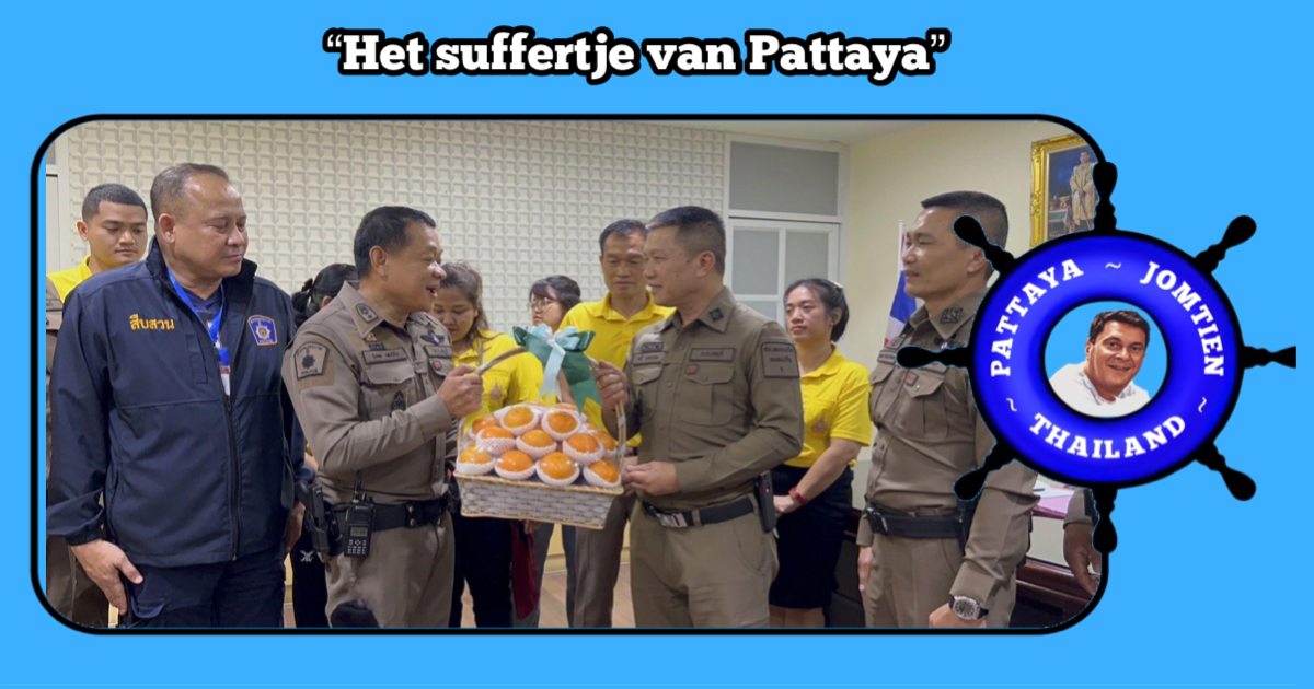 Hoofdcommissaris op het politiebureau Nongprue in het zonnetje gezet met “appeltjes van oranje”