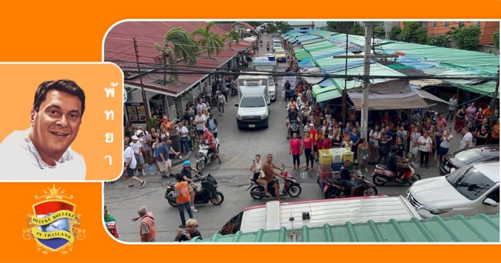 Nederlandse man valt het dak van een 3-etages tellend hotel in Soi Buakhao in Pattaya, hij overleefde deze val niet