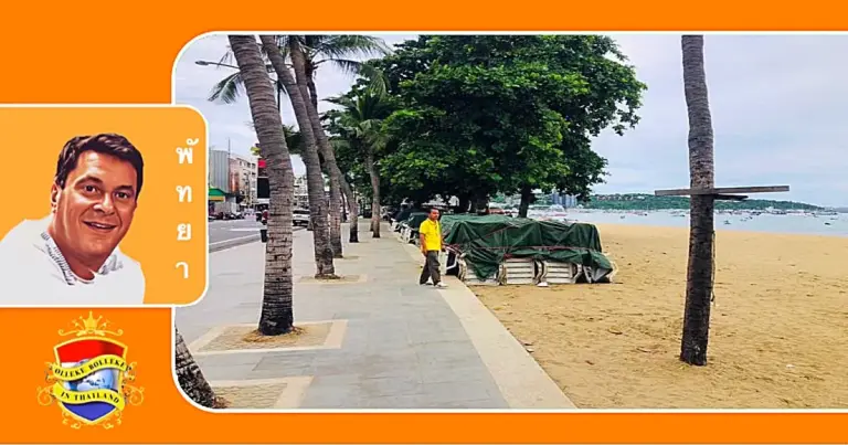 Gemeentelijke autoriteiten straffen de verkoop van alcohol en Kratom op de stranden van Pattaya 