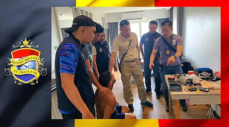 Belgische man in Zuid-Thailand aangehouden voor inbraak in hotelkamers