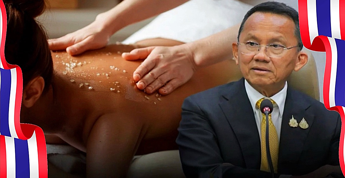 Minister van volksgezondheid in Thailand, verbijsterd over het feit 75% van de Thaise massagesalons seksuele diensten aanbied