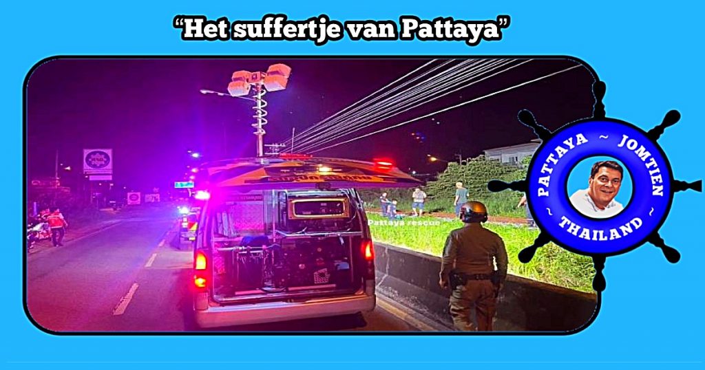 Thaise man vanmorgen door trein in Pattaya overreden