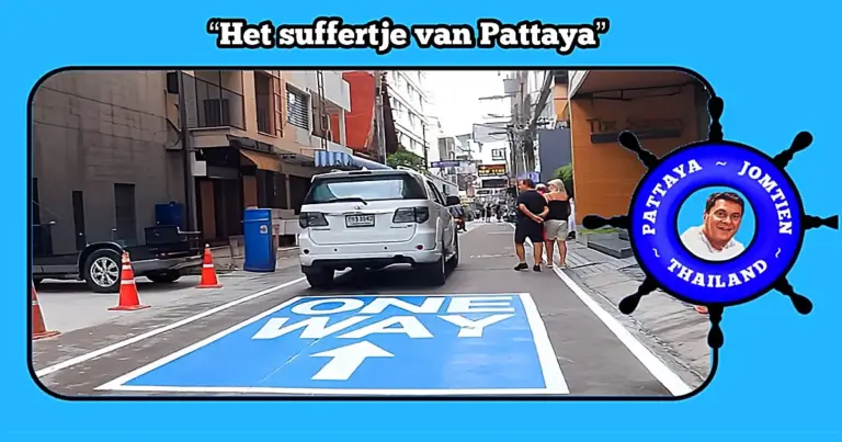 In de Soi’s Diana en Honey van Pattaya blijft eenrichtingsverkeer van kracht 
