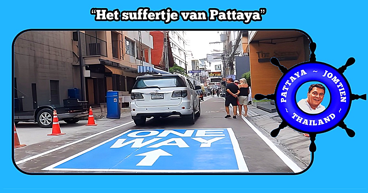 In de Soi’s Diana en Honey van Pattaya blijft eenrichtingsverkeer van kracht