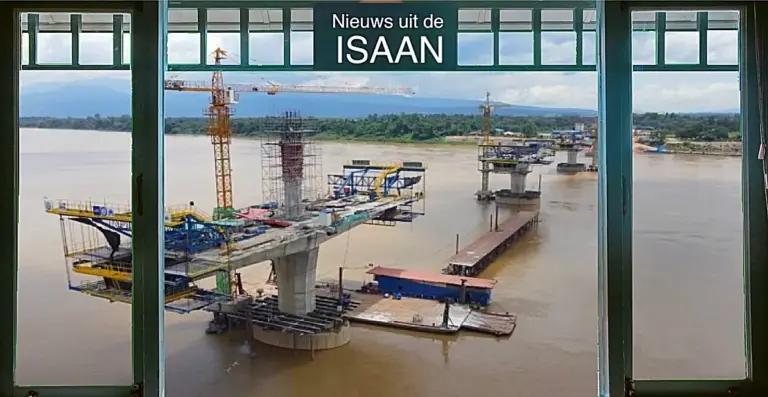 De vijfde brug over de Mekong Rivier in Noordoost-Thailand gaat volgend jaar open