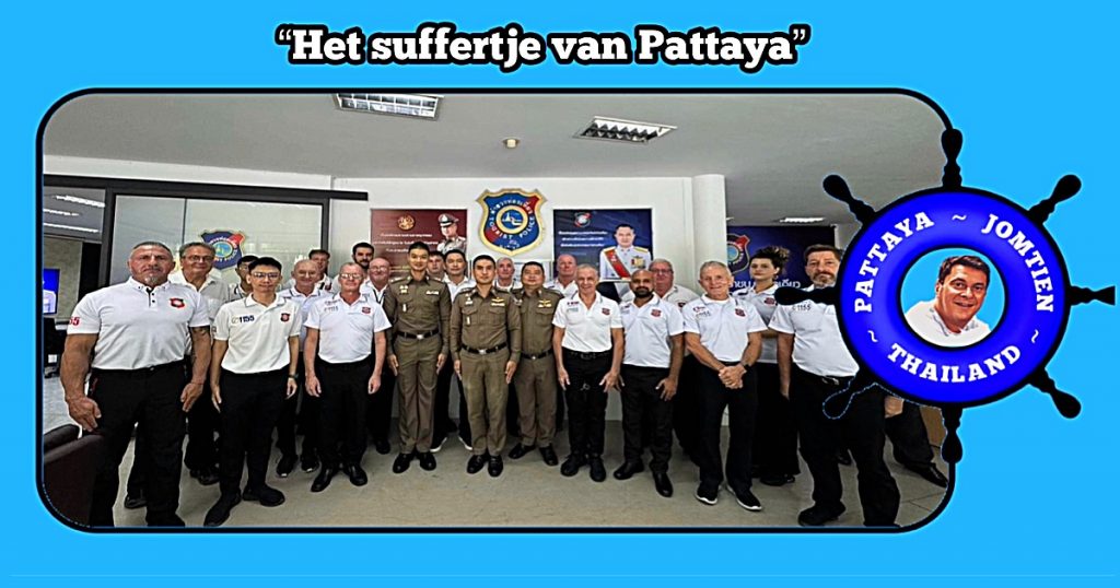 De toeristenpolitie van Pattaya hield een bijeenkomst voor buitenlandse vrijwilligers om toeristen veilig bij te staan