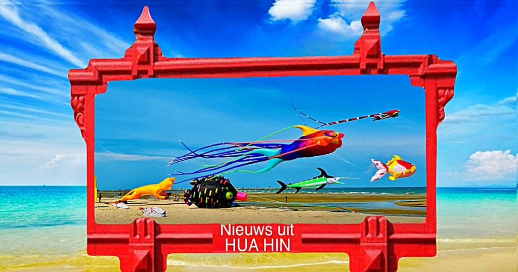 Komend weekend wordt er Prachuap Khiri Khan een Internationaal vliegerfestival Prachuap Khiri Khan georganiseerd 