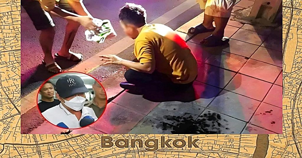 Brute steekpartij in Bangkok: taxichauffeur verwondt passagier ernstig na geschil over de ritprijs