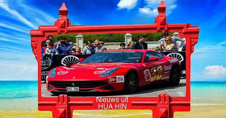 Het in centraal Thailand gelegen Phetchaburi zal tijdens het Gumball 3000 evenement beroemdheden en Supercars ontvangen 