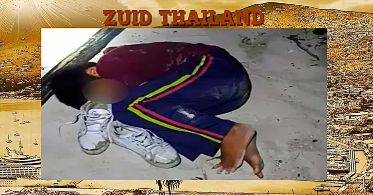 🎥 | Op het strand van Koh Samui door de vader achtergelaten jonge bink, veroorzaakt in heel Thailand verontwaardiging 