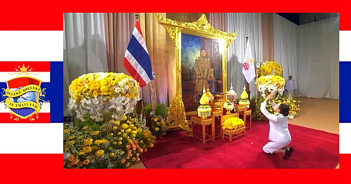 Premier Paetongtarn Shinawatra krijgt goedkeuring van de koning van Thailand