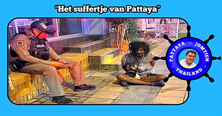 Verzekeringsagent door dakloze man in Pattaya met een houten stok aangevallen