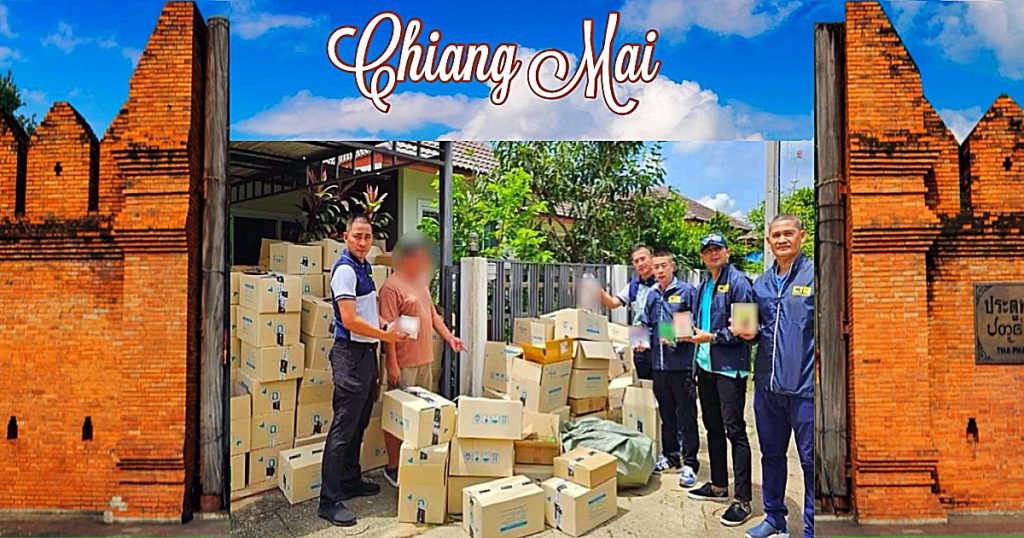 Politie neemt in Noord-Thailand voor 10 miljoen baht aan vaping parafernalia in beslag