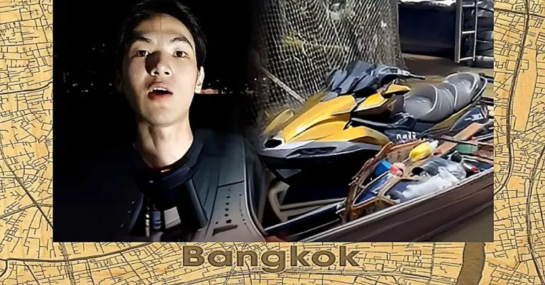 UPDATE | Bekende Thaise acteur die de jetski in Bangkok bestuurde en twee dodelijke slachtoffers maakte, belooft monnik te worden