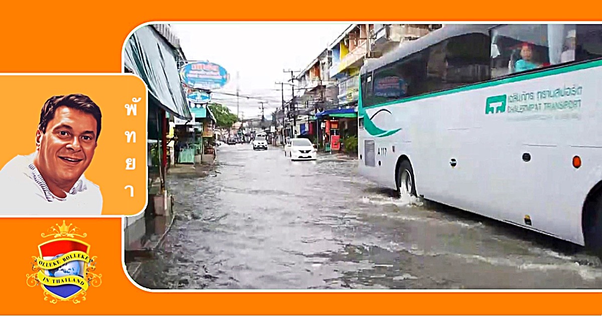 De burgemeester van Pattaya gaat overstromingen aanpakken met nieuwe infrastructuurprojecten
