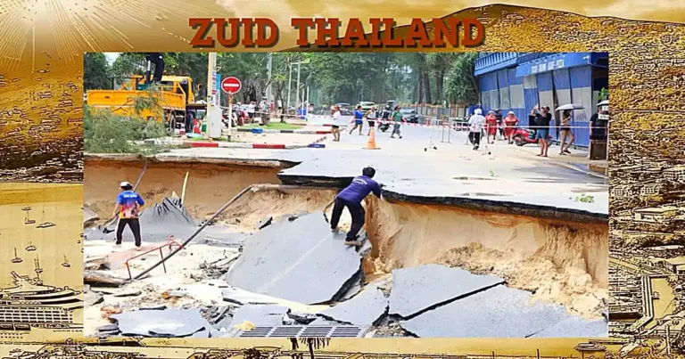 9 personen waaronder 2 Russen omgekomen bij een aardverschuiving in Zuid-Thailand 