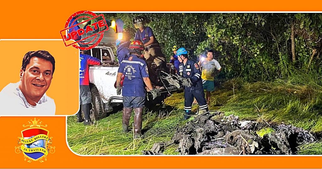 UPDATE | De reddingsoperatie na vliegtuigcrash in Oost-Thailand gaat onverwijld door