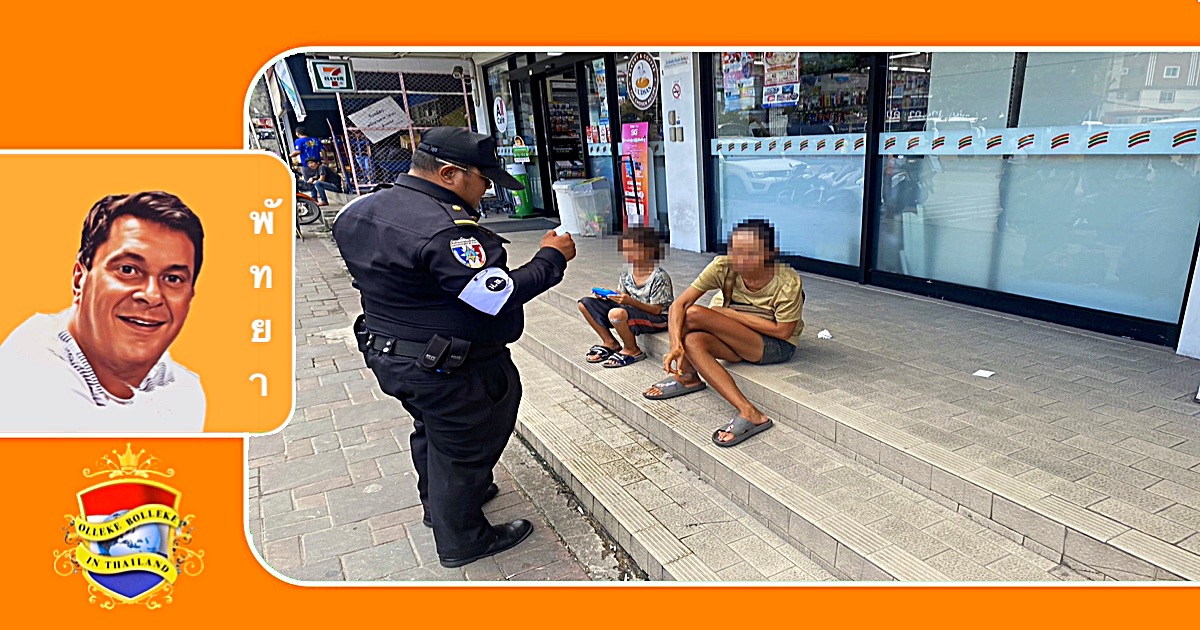 Ambtenaren van Pattaya hebben de handen vol aan het daklozenprobleem in hun strijd om het imago van de stad te beschermen