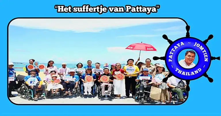 De stad Pattaya in Oost-Thailand gaat er alles aan doen om rolstoel vriendelijk te worden 