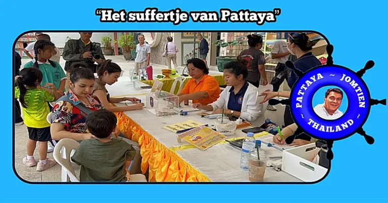 Pattaya verlengt de hulpactie om slachtoffers van overstromingen in Thailand te helpen