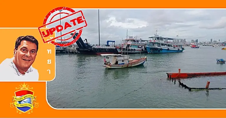 UPDATE | Bemanningslid van Pattaya-boot krijgt zware aanklachten aan zijn broek voor het poepen in de baai van Pattaya