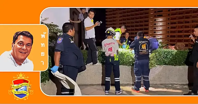 Koreaanse toerist is deze week het tweede slachtoffer dat in Pattaya van grote hoogte valt