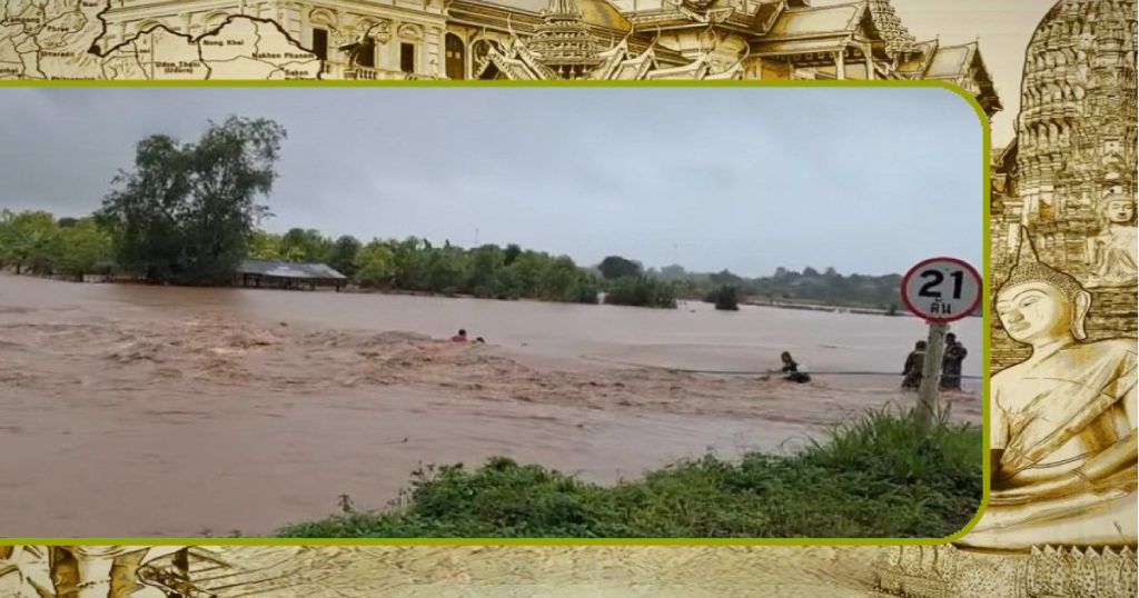 Militaire hulp na overstromingen in Noord-Thailand
