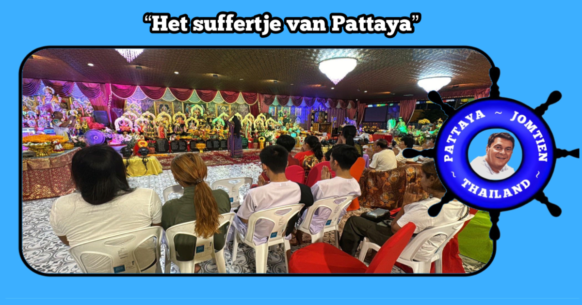 De Mahakali Avatar Chakravartin-tempel in Pattaya houdt ceremoniële bijeenkomsten om de godin Kali te aanbidden