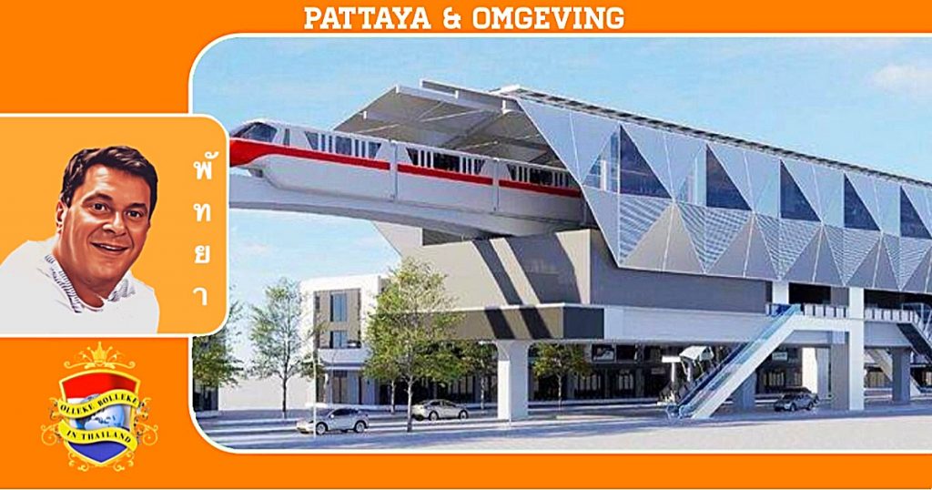 Pattaya keurt het monorail-plan goed!